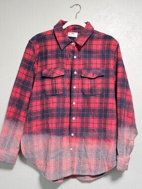 Panache Red and Blue Plaid Button-Down Shirt